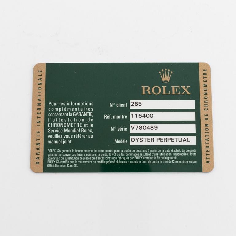 Rolex, Milgauss, "Non GV", ca 2010.
