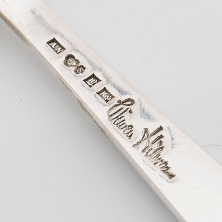 WIWEN NILSSON, ostronskedar, silver 4 st, Lund 1948 resp. 1960,