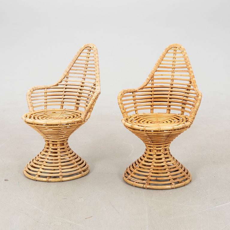 Mary Beatrice Bloch armchairs, a pair for Robert Wengler, Denmark 1950s/60s.