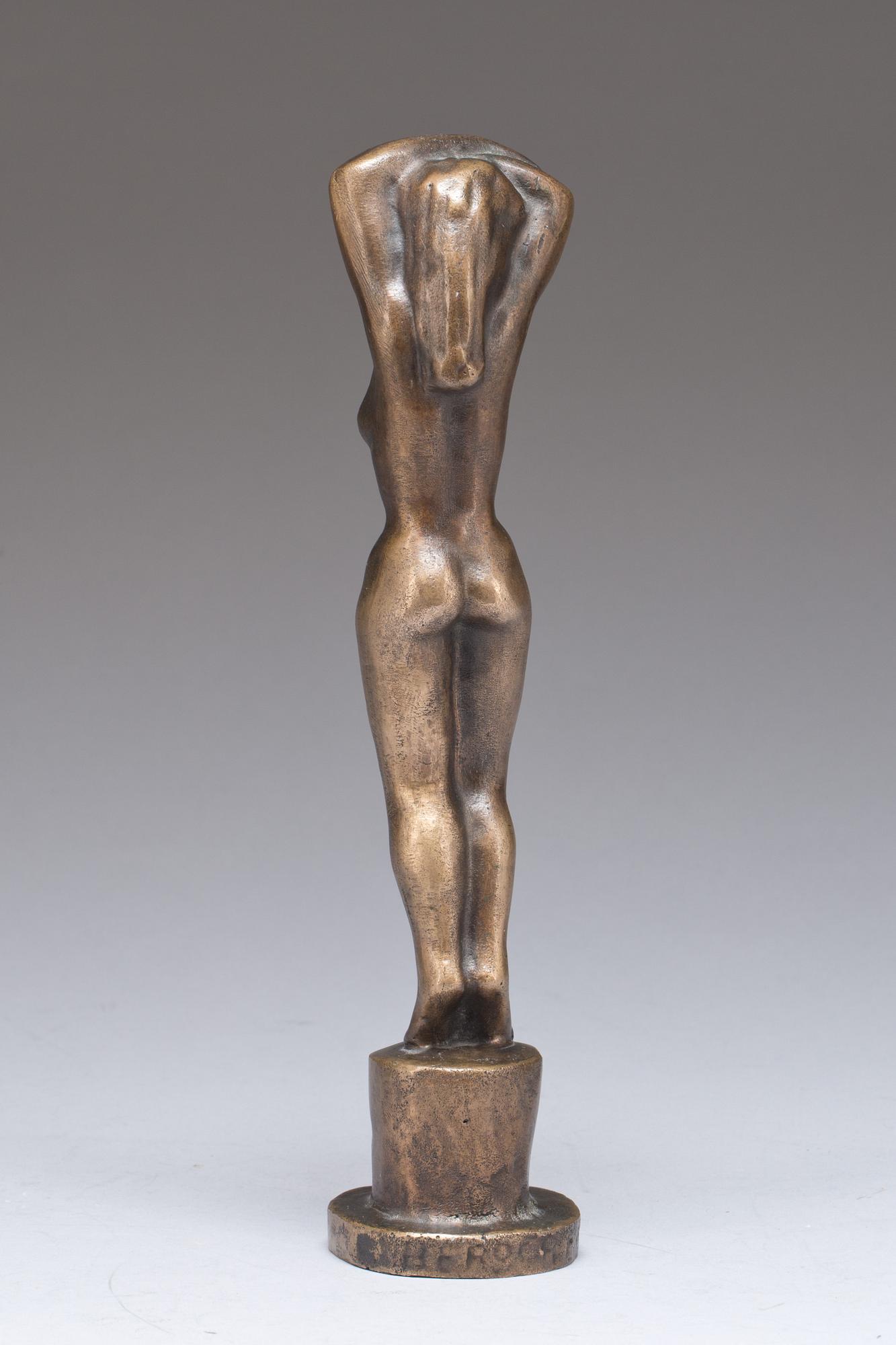 SIGGE BERGGREN, skulptur, brons, signerad.