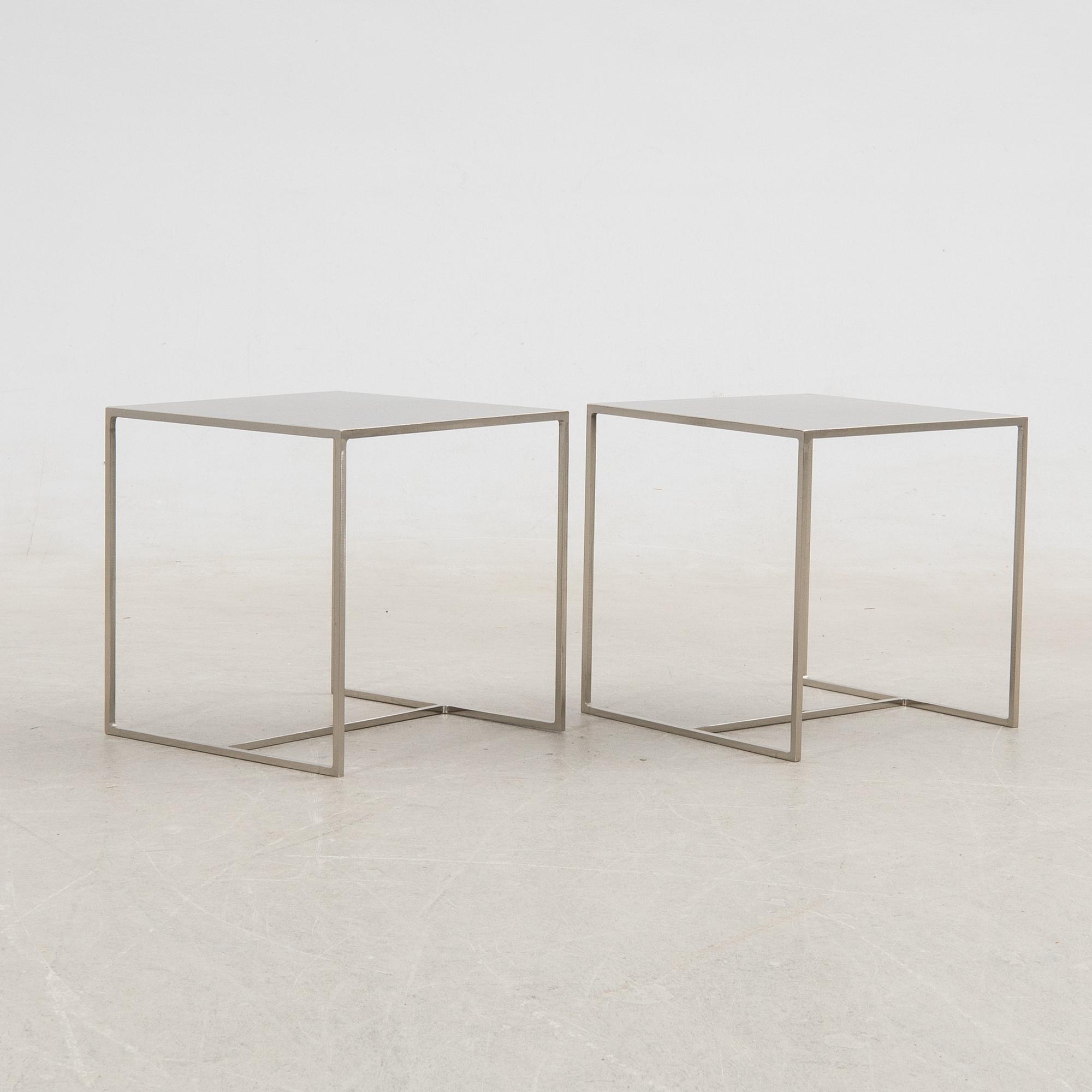 Soffbord, ett par, Minotti.