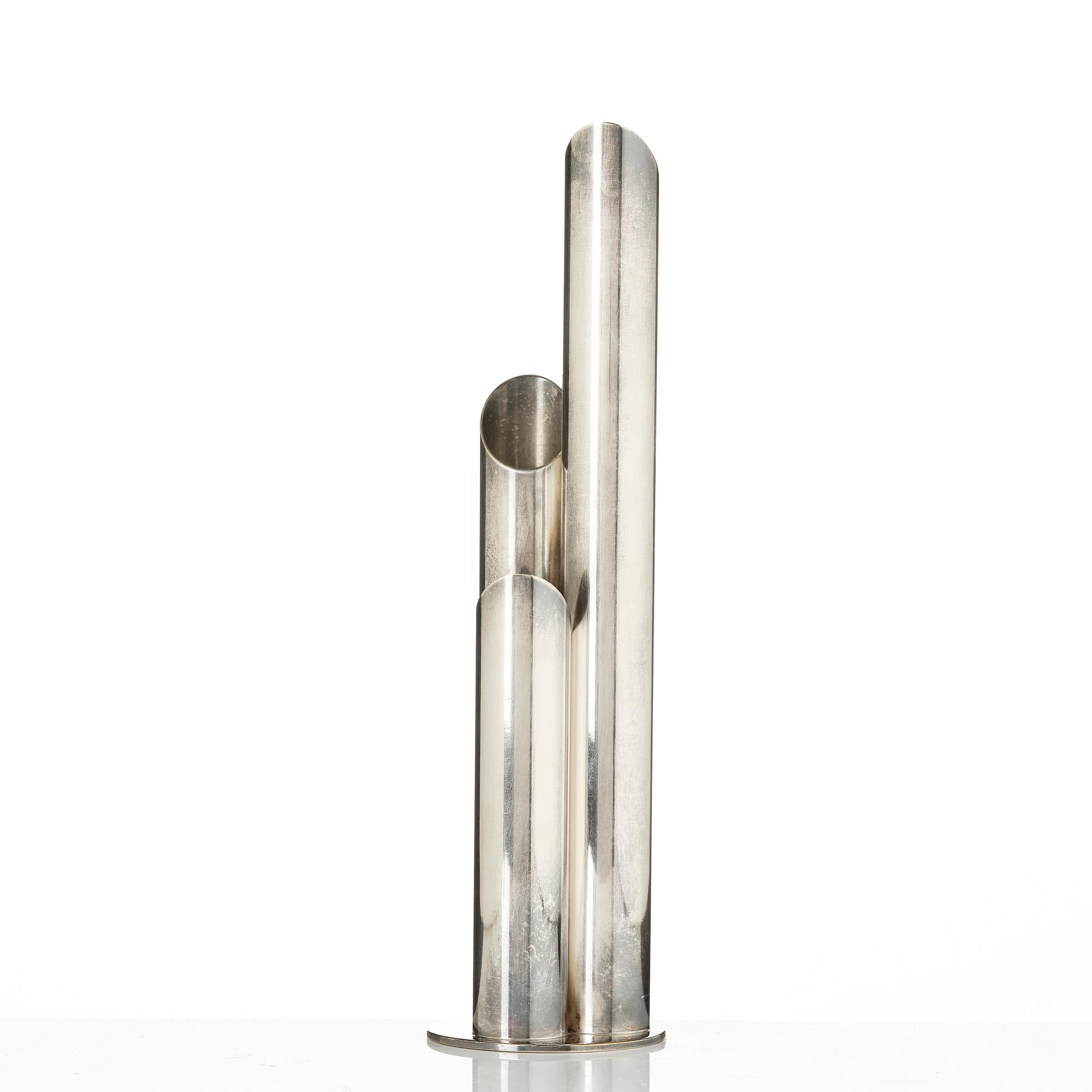 Ivar Ålenius-Björk, a "Rörvasen" vase model 392, Ystad-Metall.