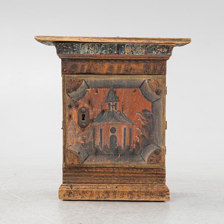 A Swedish Painted Cabinet, 18th/19th Century.