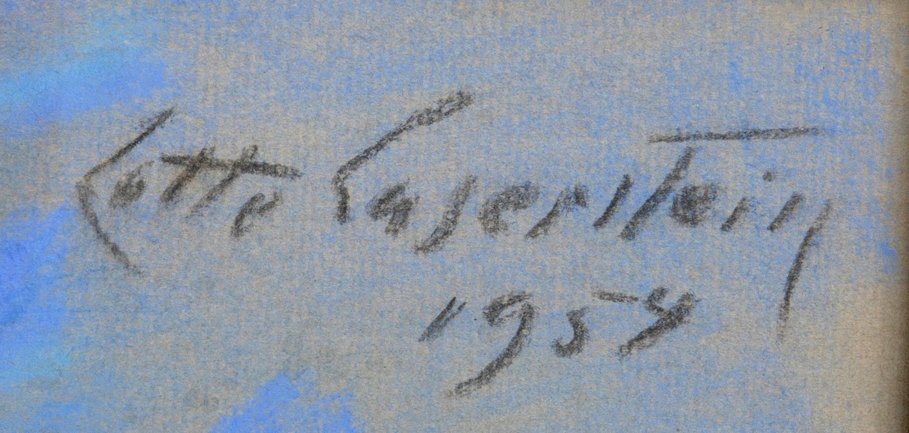 Lotte Laserstein, pastell på papper, signerad och daterad 1954.