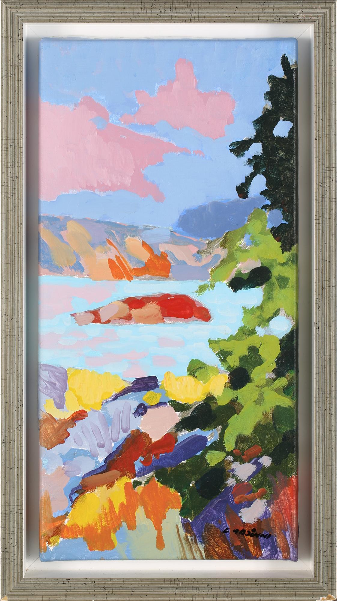 LARS BJÖNNI, olja på duk, signerad.