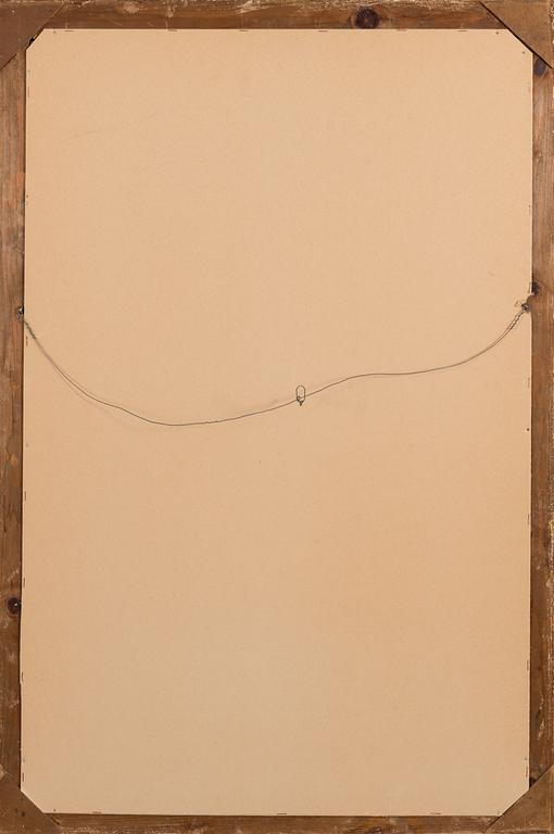 OSKAR PARVIAINEN, oil on canvas, signed.