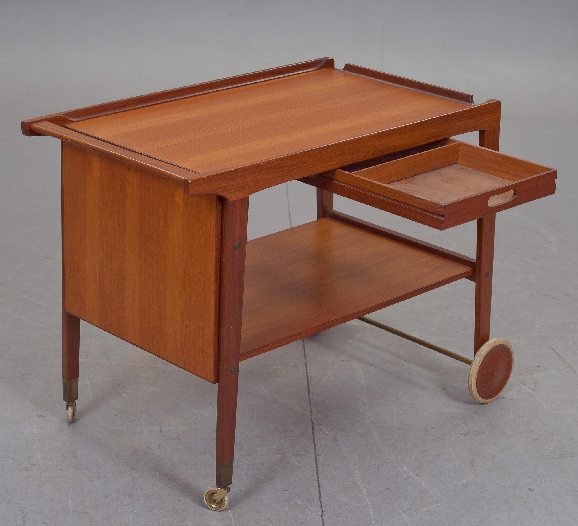 SERVERINGSVAGN, AB Skaraborgs Möbelindustri, Tibro, Sweden, 1960-tal.