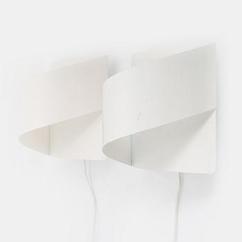 Peter Celsing, two 'Band' wall lamps, Falkenbergs Belysning.