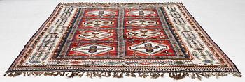 A carpet, Qashqai 'Shekarlou', approx. 300 x 226 cm.