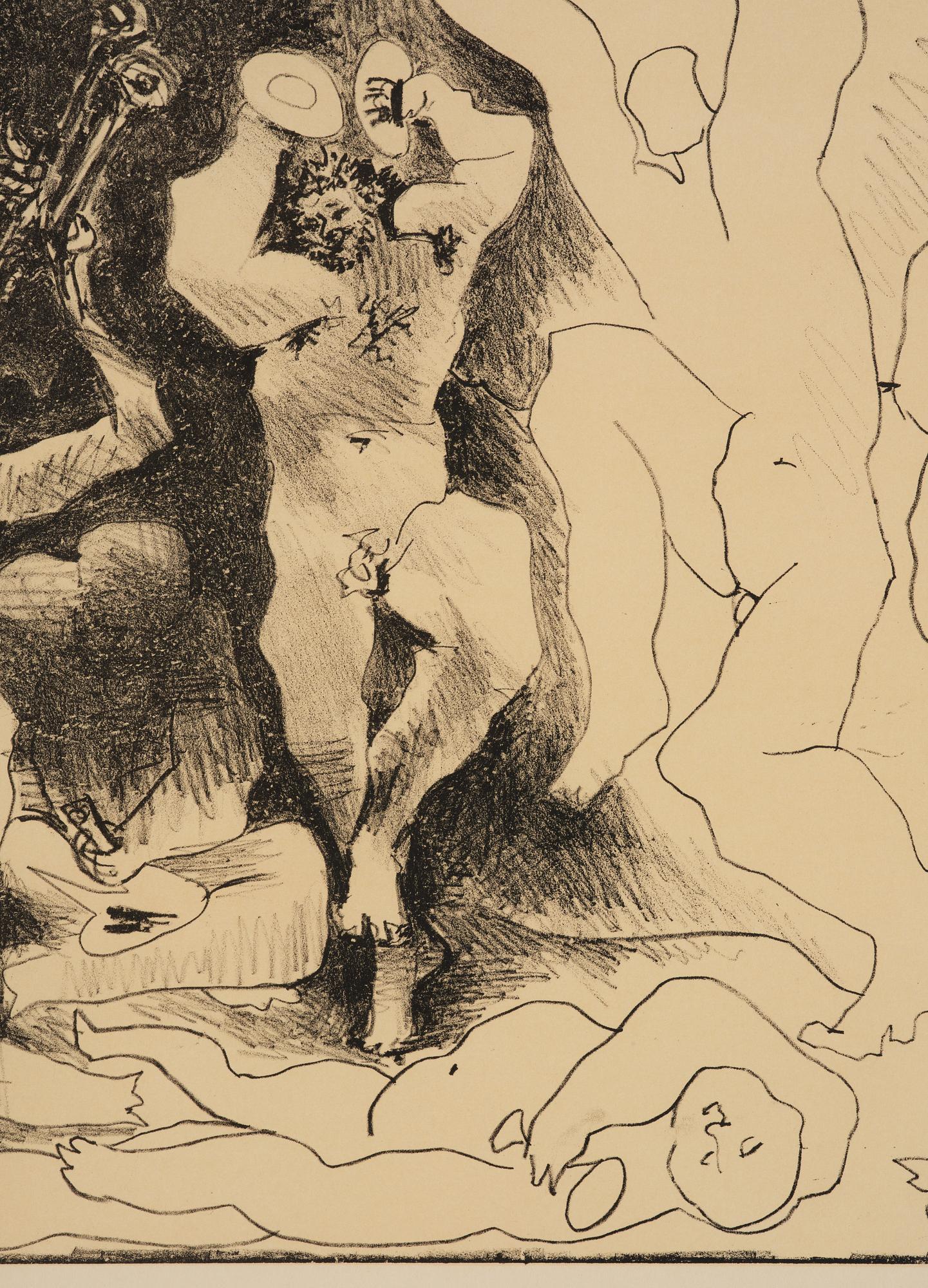Pablo Picasso, efter, "La danse des faunes".
