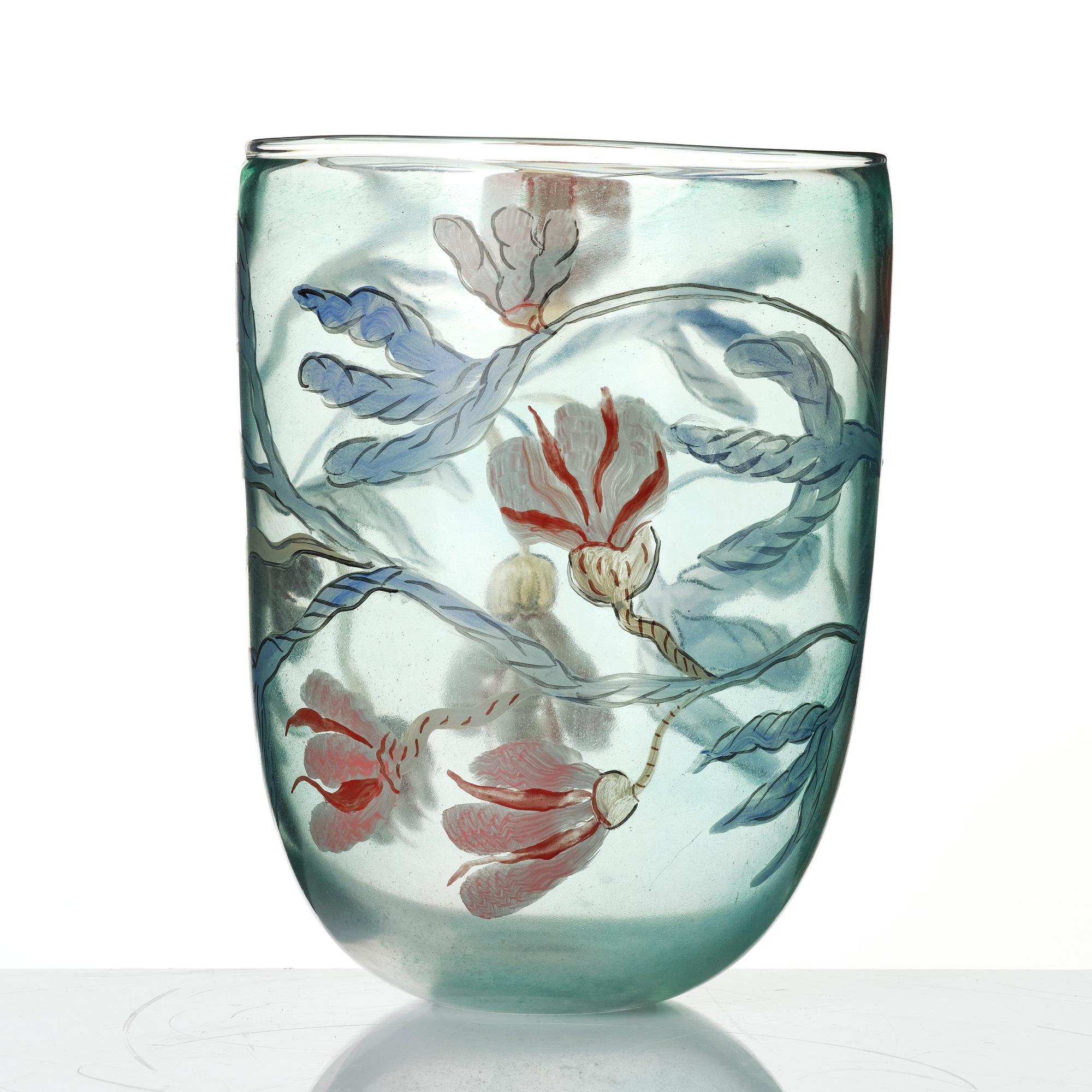 Ulrica Hydman-Vallien, vase, Boda Studio.