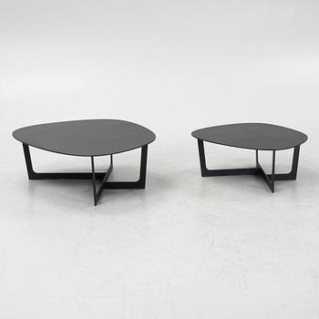 Ernst & Jensen, soffbord, 2 st, "Insula", Erik Jörgensen Möbelfabrik A/S, Danmark. Formgiven 2009.