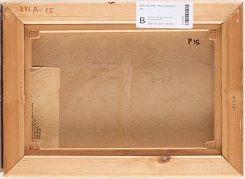 Erik Olson, ERIK OLSON, canvas laid on panel, signed EO and dated -30 and signed Erik Olson and dated 1930.