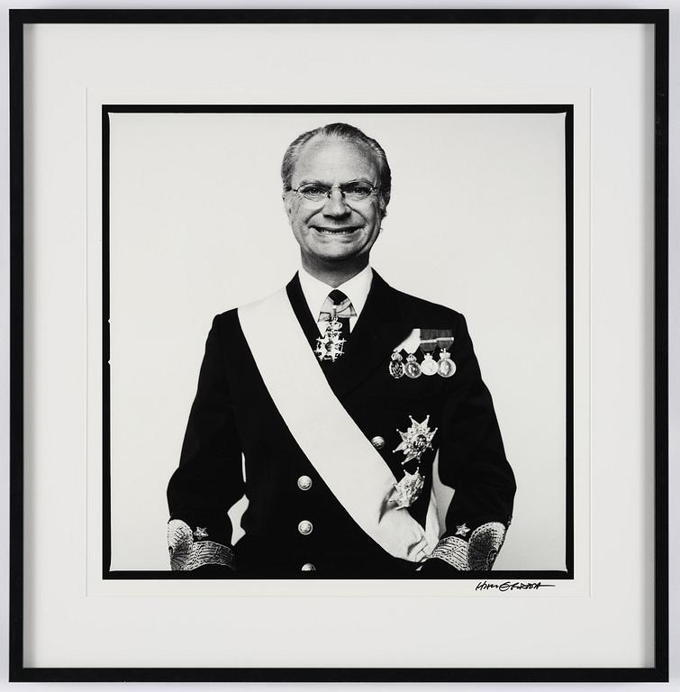 Hans Gedda, "Carl XVI Gustaf", 2010.