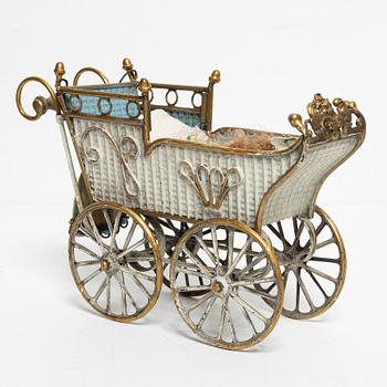Märklin, dockvagn, omkring 1900.