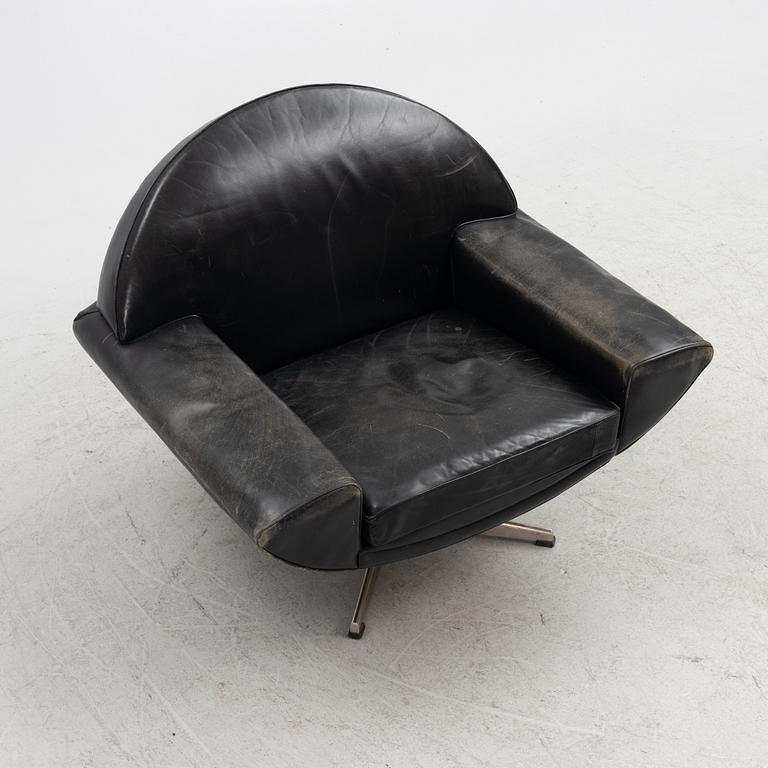 Johannes Andersen, sofa and armchair, "Capri", Trensum, 1970s.