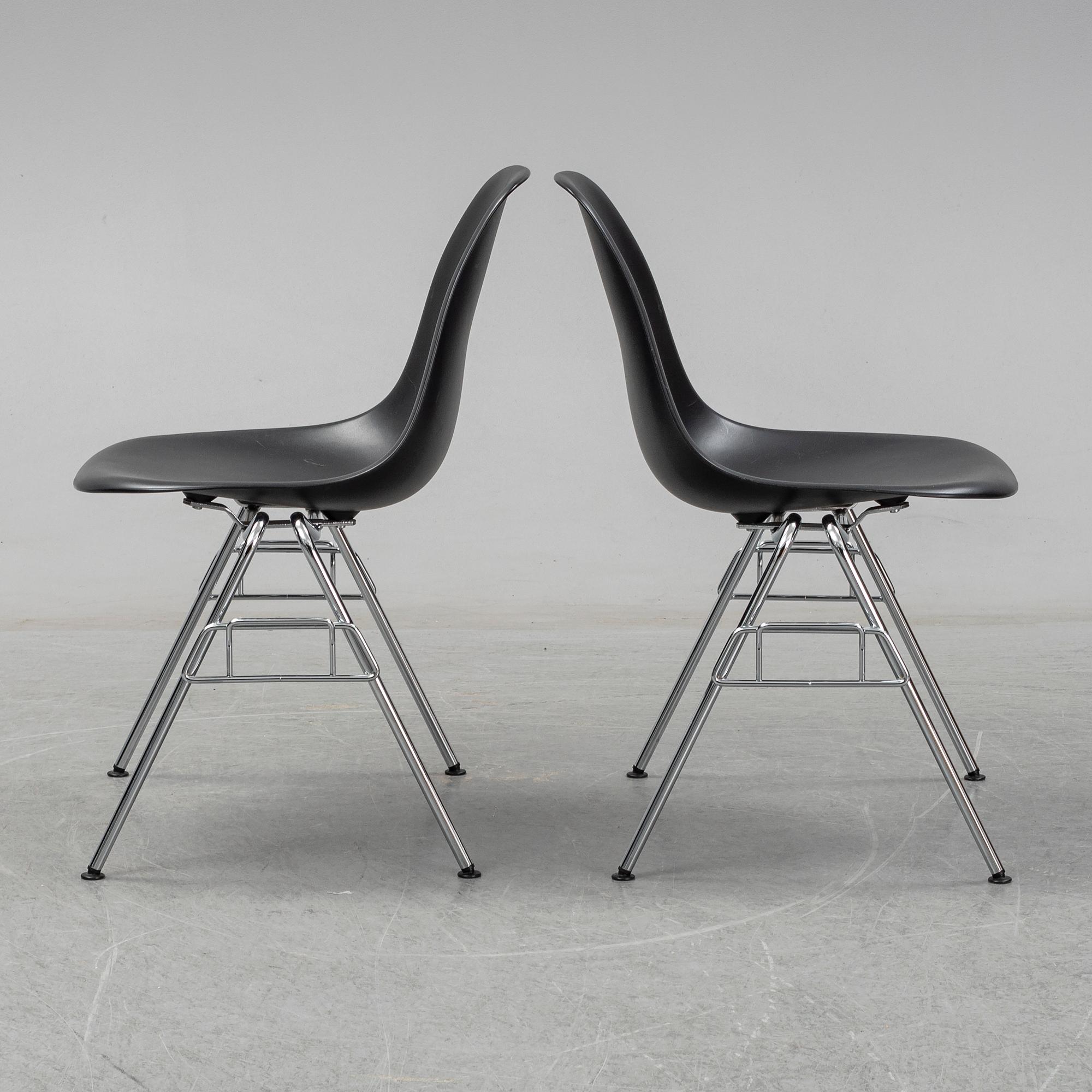 CHARLES AND RAY EAMES, stolar, 8 st, "DSS", Vitra.