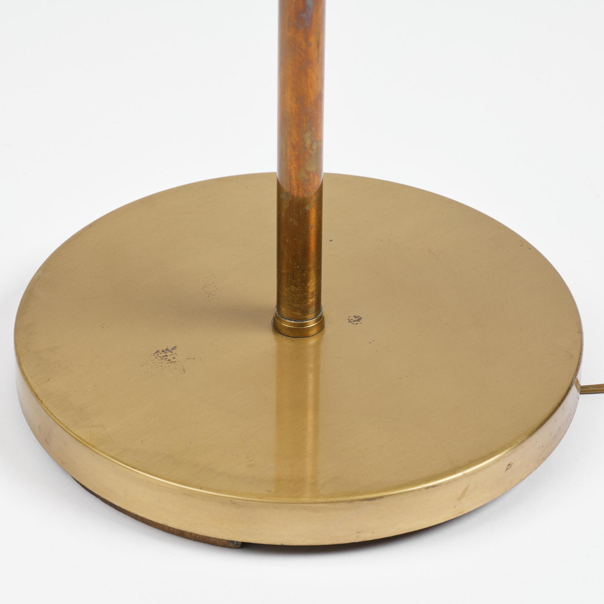 Swedish Modern, a floor lamp, 1940s.