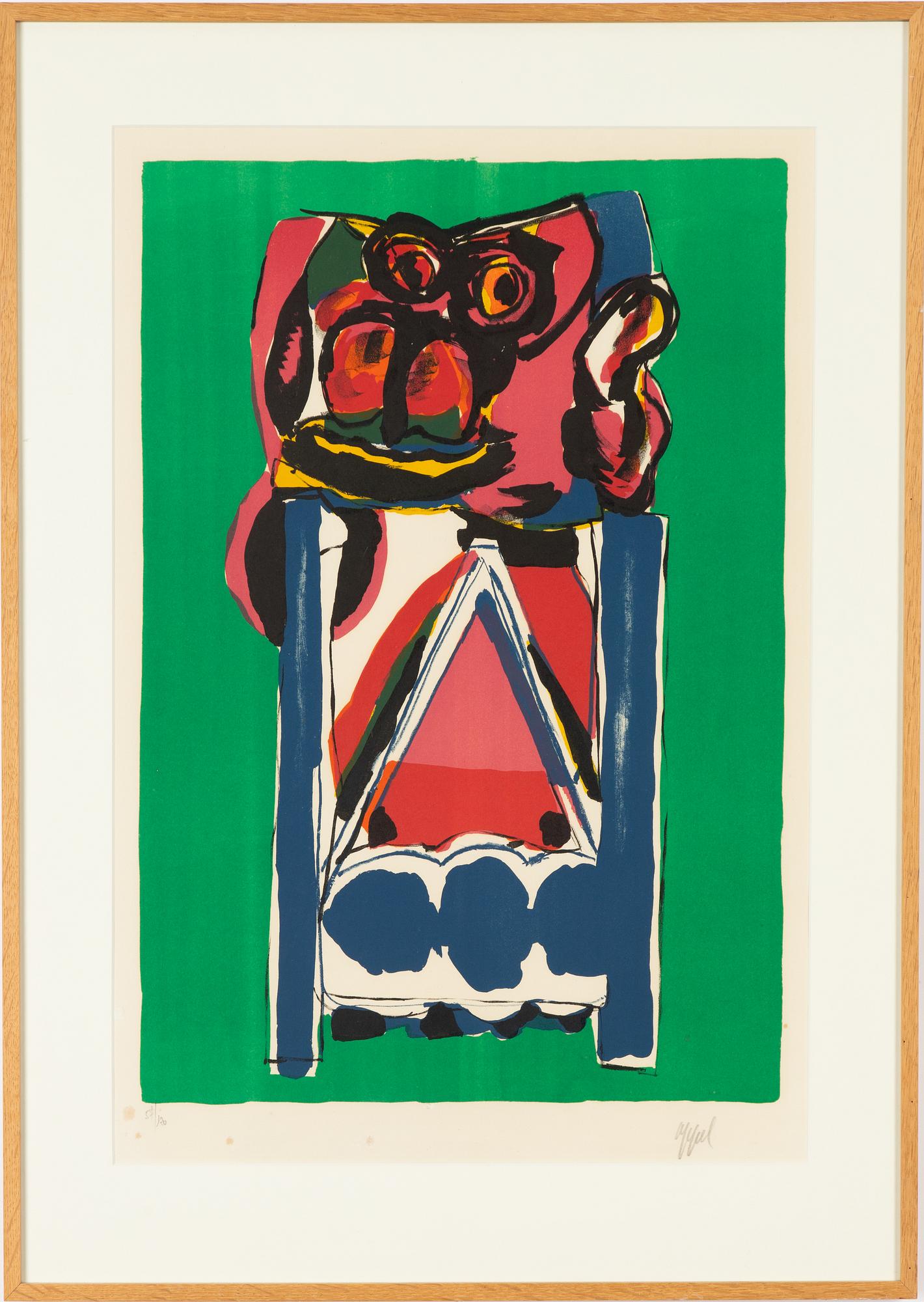 Karel Appel, "Jules au repos".