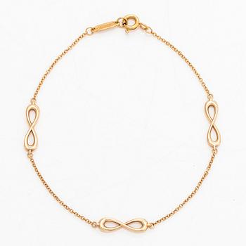 Tiffany & Co, armband, 18K guld, "Infinity Endless".