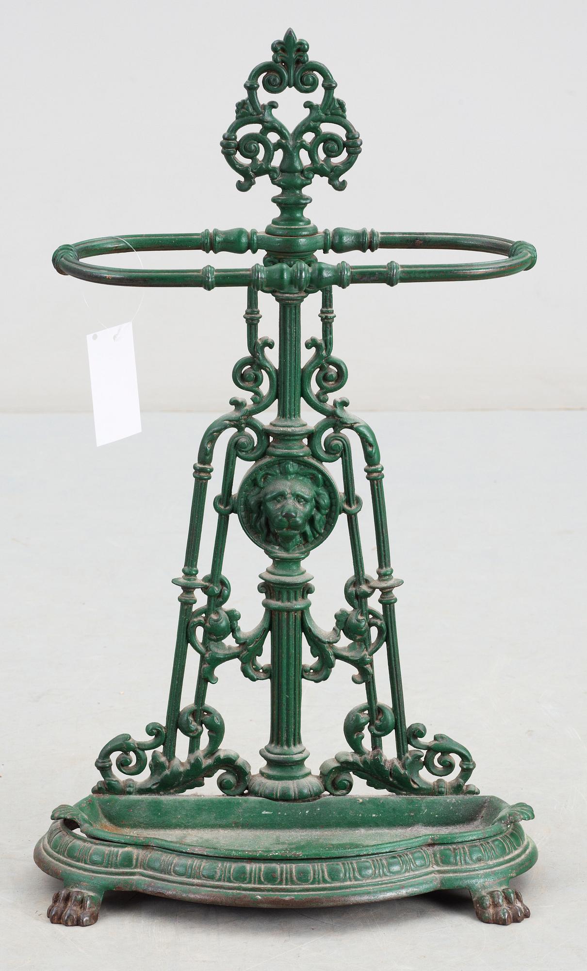 PARAPLYSTÄLL, gjutjärn,  1800/1900-tal.