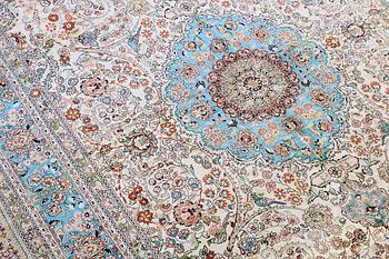 A RUG, orientalisk silke, ca 245 150 cm.