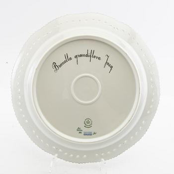 Plate "Flora Danica" Royal Copenhagen Denmark porcelain.