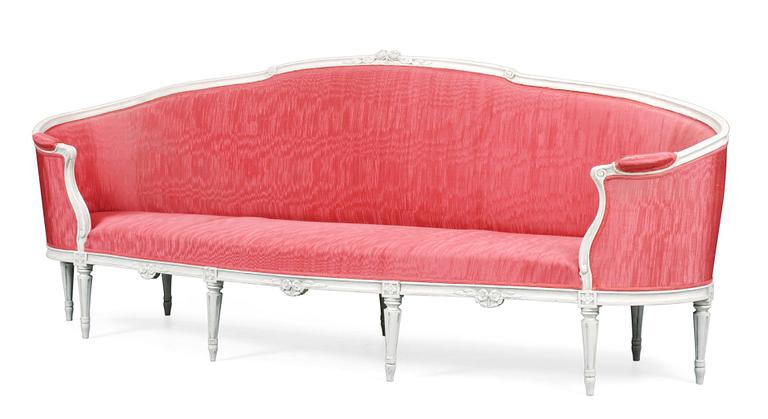 SOFFA. Stockholmsarbete 1780-tal. Gustaviansk.