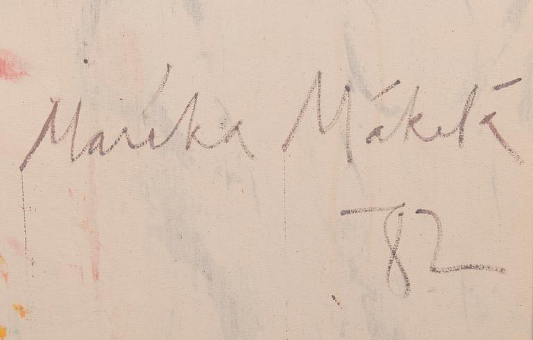 MARIKA MÄKELÄ, "MÅLNING".