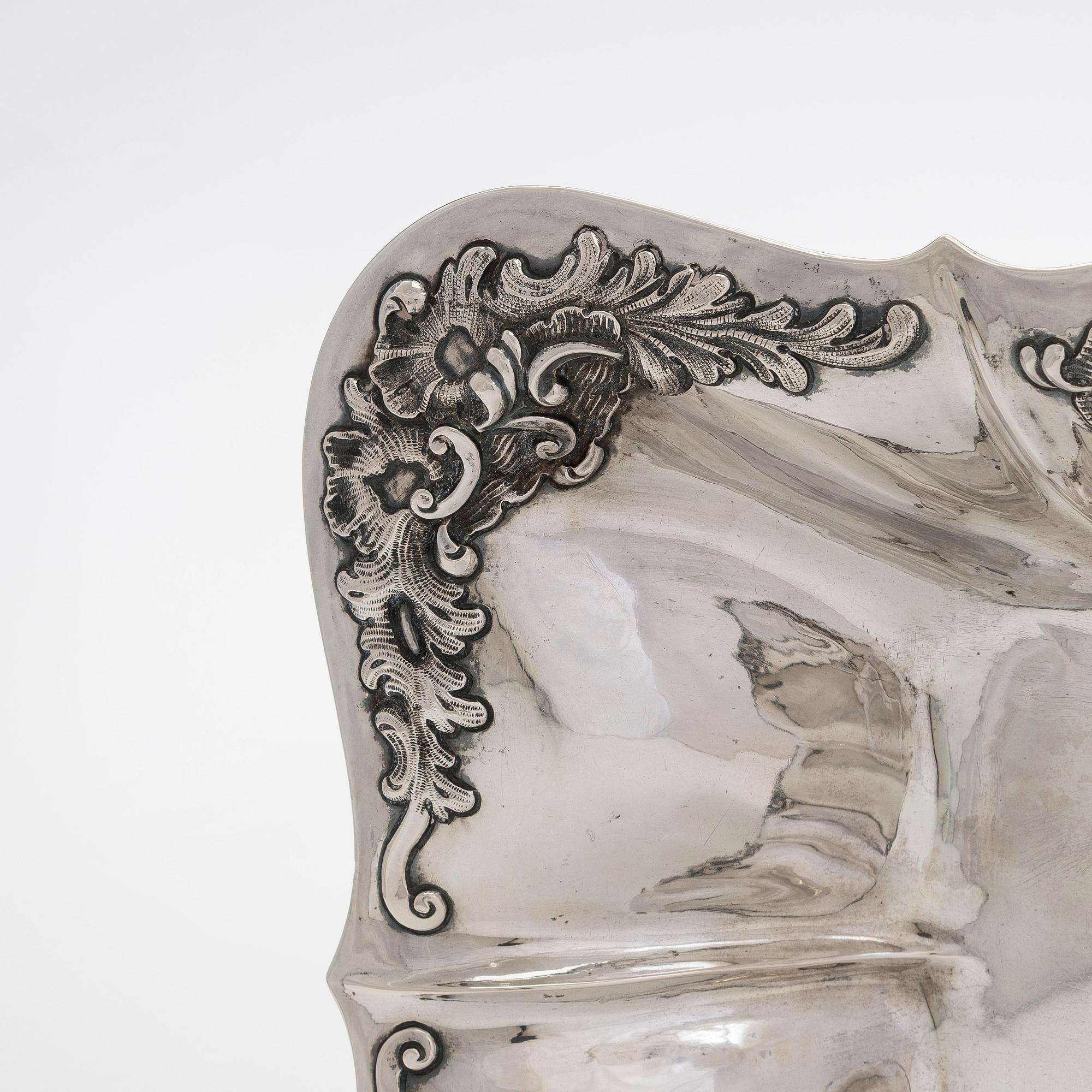 Praktskål, silver, Wien, Österrike-Ungern 1840.