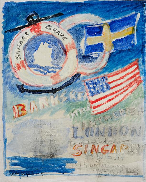 Gösta Werner, "Sailors grave".