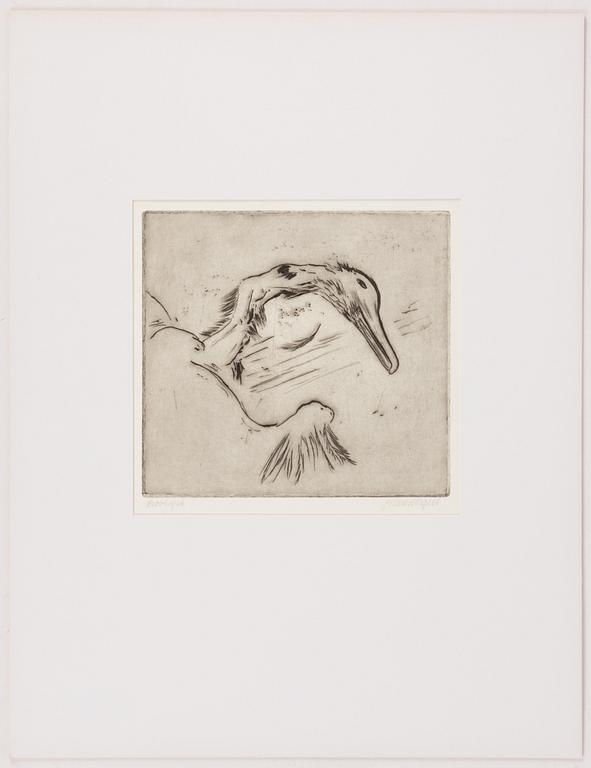 Hans Wigert, "Oljedöd svan".