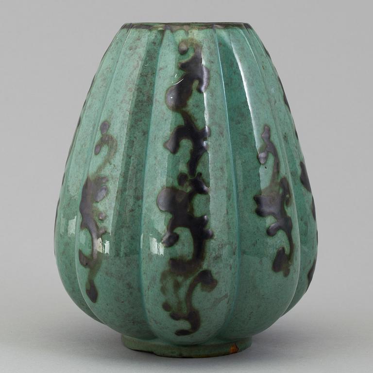A 1930´s Gabriel Burmeister faience vase.