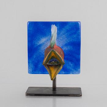 Kjell Engman, a glass sculpture, Kosta Boda Atelier, Sweden, signed and numbered.