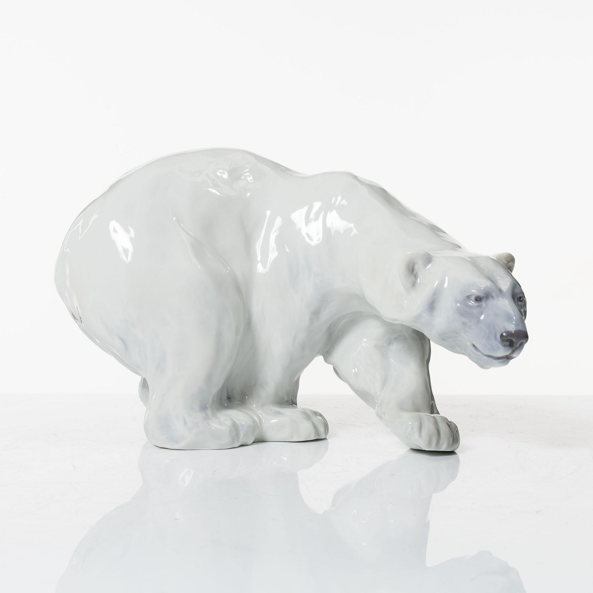 A porcelain figurine, Royal Copenhagen, Denmark.