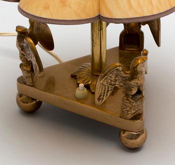BORDSLAMPA, empirestil, 1900-tal.