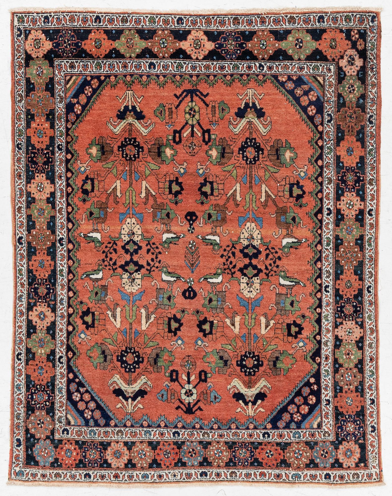 Matta, semiantik Afshar, ca 180 x 140 cm.