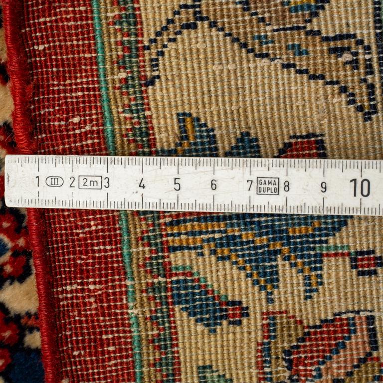 A CARPET Old, Tabriz probably 354 x 244 cm.