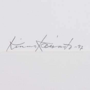 KIMMO KAIVANTO, serigrafi, signerad, daterad -97 och numrerad 25/70.