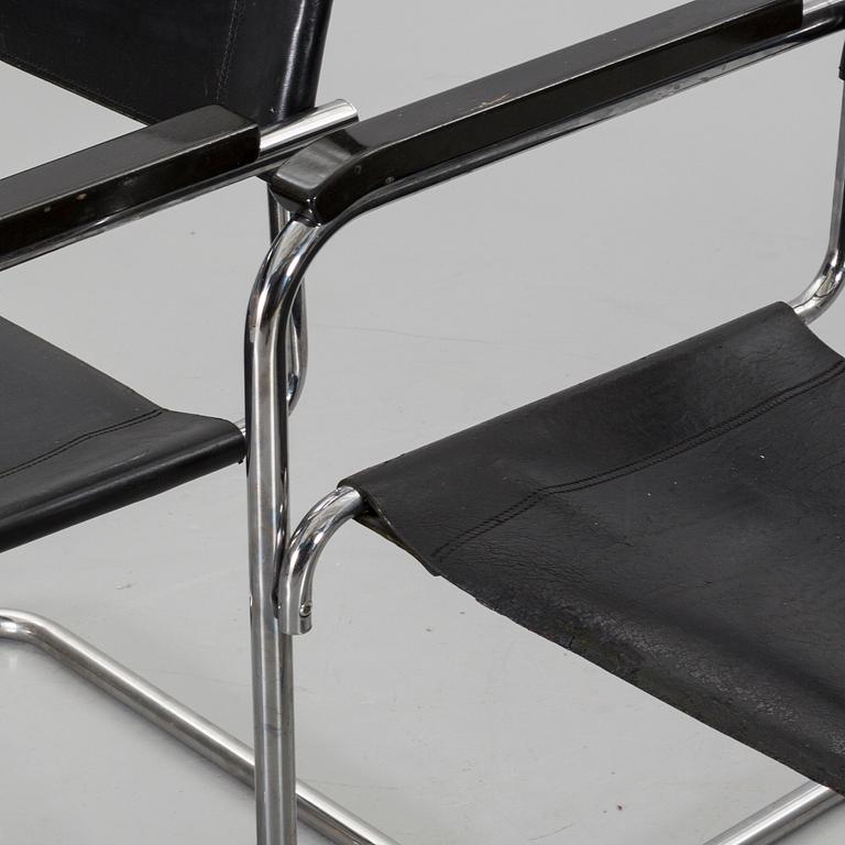 A SET OF 4 MARCEL BREUER B34 ARMCHAIRS, THONET .