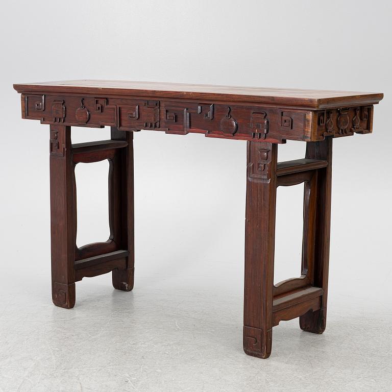 A high altar table, China, early 20th century,