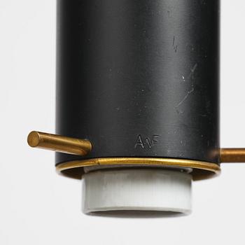 Alvar Aalto, taklampor, fyra stycken, "Hand Grenade" modell "A110", Arnold Wiigs Fabrikker, Norge, 1960-tal.