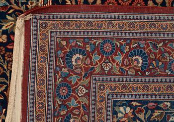 SEMI-ANTIQUE KASHAN DABIR. 158 x 108 cm.