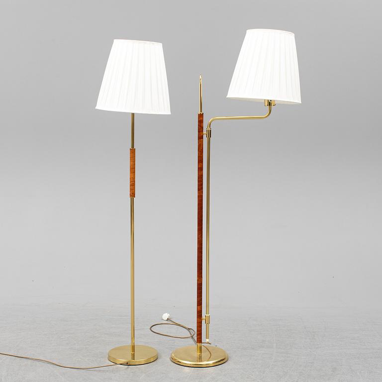 Two Örsjö industri floor lamps from Örsjö Industri.