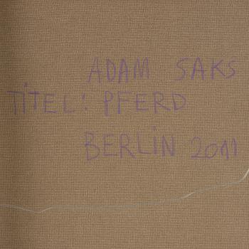 Adam Saks, "Pferd".