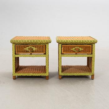 Sängbord, ett par, troligen Frankrike, sent 1900-tal.