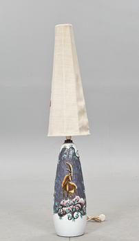 GOLVLAMPA, Tilgman, lergods, 1950-tal.