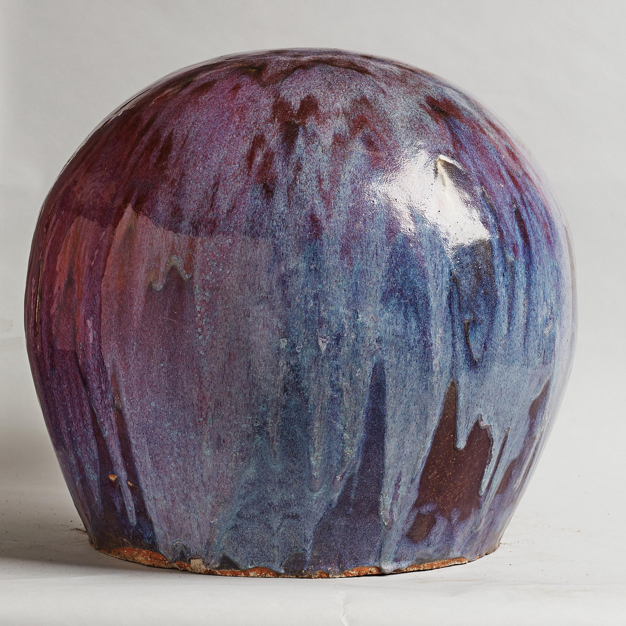 ULLA & GUSTAV KRAITZ, a stoneware "Sphere" sculpture, Förslöv 1983.