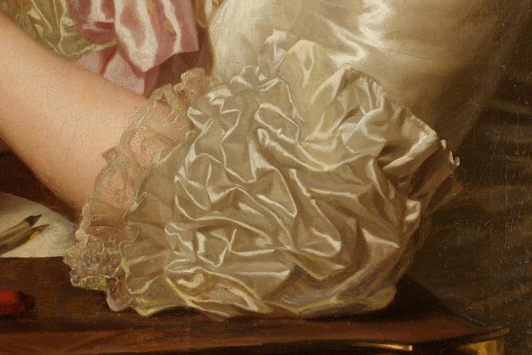 Alexander Roslin, "Marie Emilie Boucher" (född 1740, gift Cuivilliers 1779).