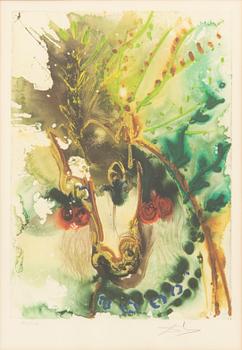 Salvador Dalí, "Bucéphale", Ur mappen "Dalinesque Horses".